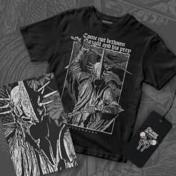The Nazgûl And His Prey cotton shirt All Size Unisex T-Shirt