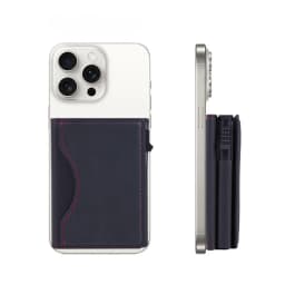 Luxury Magnetic For Magsafe Elastic Leather Wallet Card Holder Case For iPhone 16 15 Pro Max 14 13 S24Ultra Card Slots Bag Cover