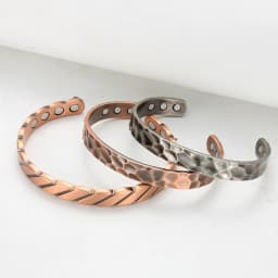 ARADOO Copper Bracelets for Women Pure Copper Magnetic Cuff Bracelet Jewelry Gifts