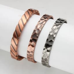 ARADOO Copper Bracelets for Women Pure Copper Magnetic Cuff Bracelet Jewelry Gifts