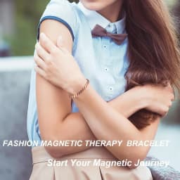 ARADOO Copper Bracelets for Women Pure Copper Magnetic Cuff Bracelet Jewelry Gifts