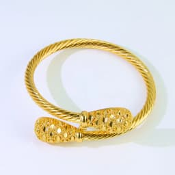 Dubai Gold Plated Cuff Bracelets 21k Gold Color Luxury Saudi Bridal Wedding Bangles Turkish Women Wedding Party Ramadan Jewelry