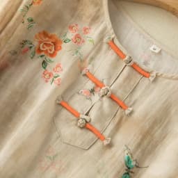 Chinese Style Apricot Floral Printing O-Neck Short Sleeve T-shirt Women's Blouse Shirt Korean Fashion Female Clothing Tops 2024