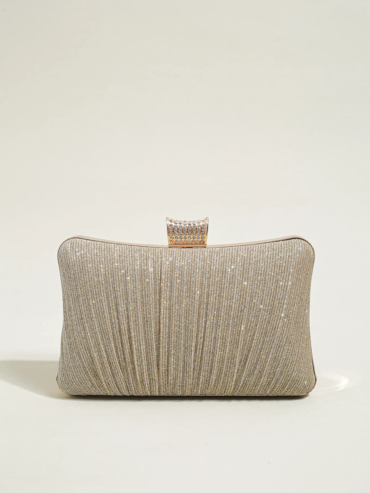 Sparkling Clutch Purses Bride and Bridesmaid Handbag Elegant Detachable  Chain Evening Bag for Women Club Party