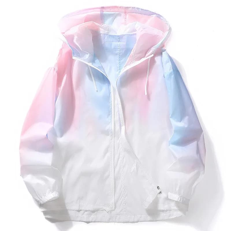 Sunscreen Jacket For Men High Quality Casual Windbreaker Jacket Breathable Waterproof Outdoor Jacket Sunshine Proction