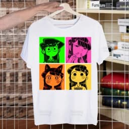 Komi San Can't Communicate T Shirt Men Shirts Summer Top Komisan Shouko Excited Tshirts Short Sleeves Tees Manga Tadano T-Shirt