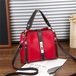 PU Leather Handbags for Women Designer Top Handle Bag Vintage Single Shoulder Bag Ladies Luxury Brand Crossbody Messenger Bags