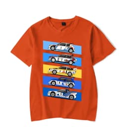 1986 Group B Rally Cars Funny Tee T-Shirts Fashion Summer Men Short Sleeve T Shirts Black Tops Tees Hip Hop Streetwear Camisetas