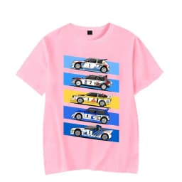 1986 Group B Rally Cars Funny Tee T-Shirts Fashion Summer Men Short Sleeve T Shirts Black Tops Tees Hip Hop Streetwear Camisetas