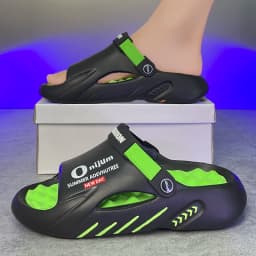Fashion New Men Slippers Indoor Outdoor Beach Sandals Casual Shoes Comfortable Massage Sole Slides Men's Sandals Big Size 46 47