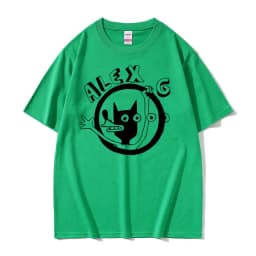 Singer Alex G Graphic Tshirt Men Women Fashion Cartoon Oversized T-shirts Men's Casual Cotton T Shirt Male Vintage Crewneck Tees