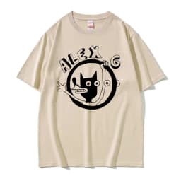 Singer Alex G Graphic Tshirt Men Women Fashion Cartoon Oversized T-shirts Men's Casual Cotton T Shirt Male Vintage Crewneck Tees