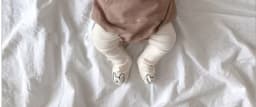 Baby Pants Spring and Autumn 0-2 Year Old Cute Little Bear Girl Pantyhose Solid Color Pure Cotton Elastic Waist Boy Baby Pants