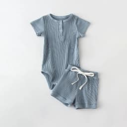 2Pcs Summer Baby Boy Clothing Sets Short Sleeve Bodysuit + Shorts Fashion Newborn Baby Clothes