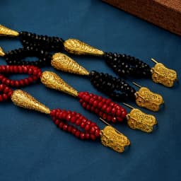 Ethnic Luxury Beads Necklace Pendant Gold Plated Algerian Wedding Jewelry Long Chain Necklaces for Women Arabia Bridal Jewelry
