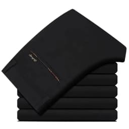 2020 Fashion Suit Pants Mens Elegant Dress Pants Solid Men Leisure Suits Trousers Male Slim Fit Pants Formal Black Blue