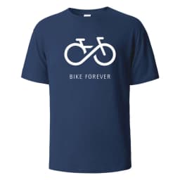 Bike Forever Funny Streetwear Basic T-Shirt For Men Fashion Casual 100% Cotton Clothing Crewneck Breathable Tshirt Hip Hop Tees
