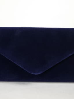 Elegant Clutch Purses Evening Bag for Women Party Prom Black-Tie Events Velvet Handbag Shoulder Cross Body Bag With Detachable C