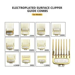 8/10pcs Professional Hair Clipper Limit Guide Comb For Wahl Trimmer Universal Barber Guide Comb Haircut Tool Clipper Limit Combs