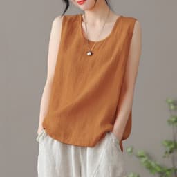2024 ZANZEA Summer Tanks Tops Women Fashion Sleeveless O Neck Blouse Elegant Solid OL Work Shirt Beach Vest Tunic Mujer Oversize
