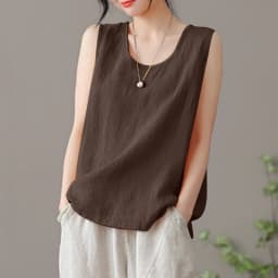 2024 ZANZEA Summer Tanks Tops Women Fashion Sleeveless O Neck Blouse Elegant Solid OL Work Shirt Beach Vest Tunic Mujer Oversize