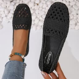 New Summer Style Mesh Breathable Versatile Lfashionable, Comfortable, Casual and Wear-resistant Women's Flat Toe Sandals