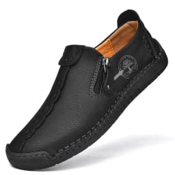 High Quality Genuine Leather Men Shoes Set foot Casual Slip On Men Loafers Men Flats Moccasins Shoes Plus Size Handmade shoes
