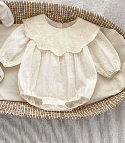 2026 Autumn Princess Infant Baby Girl Bodysuit Sisters Dress Flower Embroidery Dress For Infant Sibling Girls Toddler Outfit