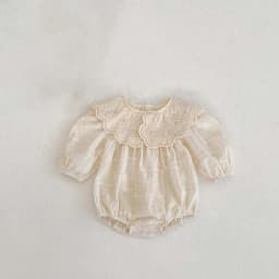 2026 Autumn Princess Infant Baby Girl Bodysuit Sisters Dress Flower Embroidery Dress For Infant Sibling Girls Toddler Outfit