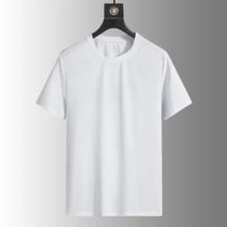 Summer ice silk short sleeved T-shirt for men and women, quick drying and breathable sports top, outdoor running duanT
