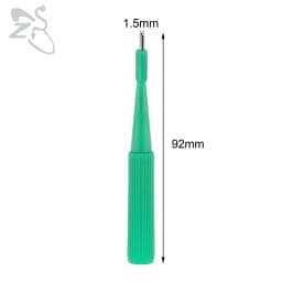 ZS 1 PC 316L Stainless Steel Dermal Anchor Tool Men Women 1.5/2/3/4/5/6/7/8MM Dermal Piercing Kit Disposable Microdermal Tools