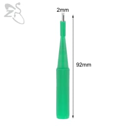ZS 1 PC 316L Stainless Steel Dermal Anchor Tool Men Women 1.5/2/3/4/5/6/7/8MM Dermal Piercing Kit Disposable Microdermal Tools