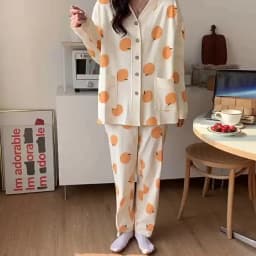 Monthly Clothing 2 Sets Of Spring And Summer Maternity Pajamas Breastfeeding Home Wear Cotton Breastfeeding Pajamas Clothing