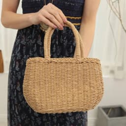 Simple Design Straw Handbags For Women Handmade Bohemian Style Beach Bag Summer Fashion Pack Bucket Bag Purse Totes