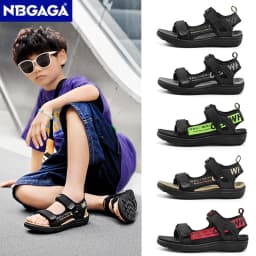 5Color Breathable Sport Sandals Summer Beach Shoes for Boys Casual Comfortable Soft Sole Kids Shoes Fashion Non-slip Sandalias