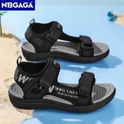 5Color Breathable Sport Sandals Summer Beach Shoes for Boys Casual Comfortable Soft Sole Kids Shoes Fashion Non-slip Sandalias
