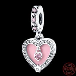 Hot Sale National Emblem Charms Beads Fit Original pand 3mm Bracelet Diy Women Pendant Jewelry charms plata de ley 925
