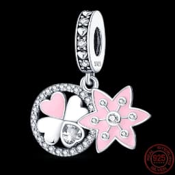Hot Sale National Emblem Charms Beads Fit Original pand 3mm Bracelet Diy Women Pendant Jewelry charms plata de ley 925