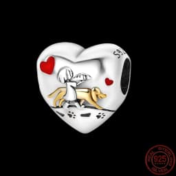 Hot Sale National Emblem Charms Beads Fit Original pand 3mm Bracelet Diy Women Pendant Jewelry charms plata de ley 925