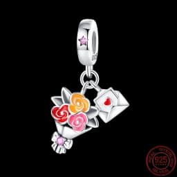 Hot Sale National Emblem Charms Beads Fit Original pand 3mm Bracelet Diy Women Pendant Jewelry charms plata de ley 925