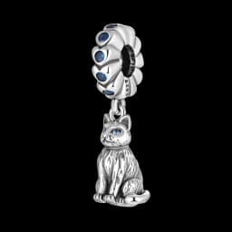 Hot Sale National Emblem Charms Beads Fit Original pand 3mm Bracelet Diy Women Pendant Jewelry charms plata de ley 925