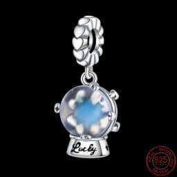 Hot Sale National Emblem Charms Beads Fit Original pand 3mm Bracelet Diy Women Pendant Jewelry charms plata de ley 925