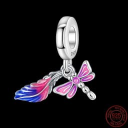 Hot Sale National Emblem Charms Beads Fit Original pand 3mm Bracelet Diy Women Pendant Jewelry charms plata de ley 925