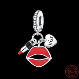 Hot Sale National Emblem Charms Beads Fit Original pand 3mm Bracelet Diy Women Pendant Jewelry charms plata de ley 925
