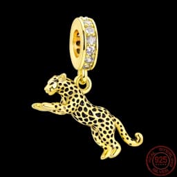 Hot Sale National Emblem Charms Beads Fit Original pand 3mm Bracelet Diy Women Pendant Jewelry charms plata de ley 925
