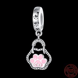 Hot Sale National Emblem Charms Beads Fit Original pand 3mm Bracelet Diy Women Pendant Jewelry charms plata de ley 925