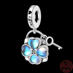Hot Sale National Emblem Charms Beads Fit Original pand 3mm Bracelet Diy Women Pendant Jewelry charms plata de ley 925