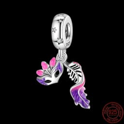 Hot Sale National Emblem Charms Beads Fit Original pand 3mm Bracelet Diy Women Pendant Jewelry charms plata de ley 925