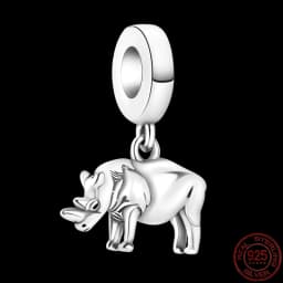 Hot Sale National Emblem Charms Beads Fit Original pand 3mm Bracelet Diy Women Pendant Jewelry charms plata de ley 925