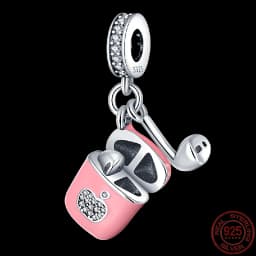 Hot Sale National Emblem Charms Beads Fit Original pand 3mm Bracelet Diy Women Pendant Jewelry charms plata de ley 925